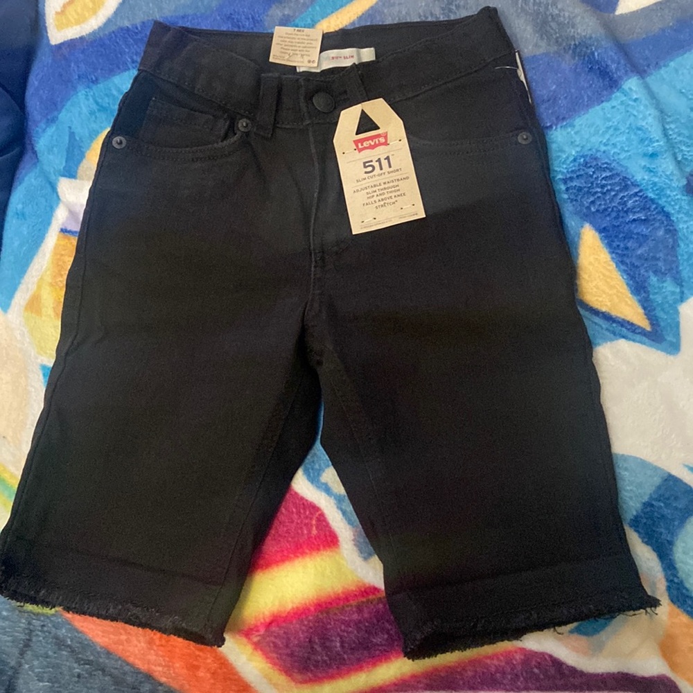 Boys Levi Jean Shorts